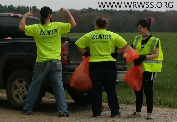 WRWSS Peace Pole WRWSS Earth Day Road Cleanup 2019