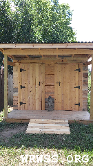 Outhouse at Wolf Run